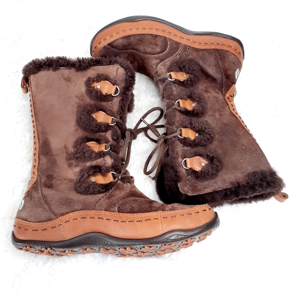 North Face Abby III Winter boots waterproof brown - Picture 5 of 14